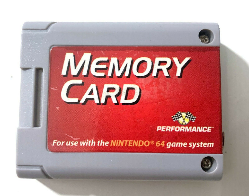 Memory Card Performance Brand for Nintendo 64 N64 Memory Pak Tested and Working!