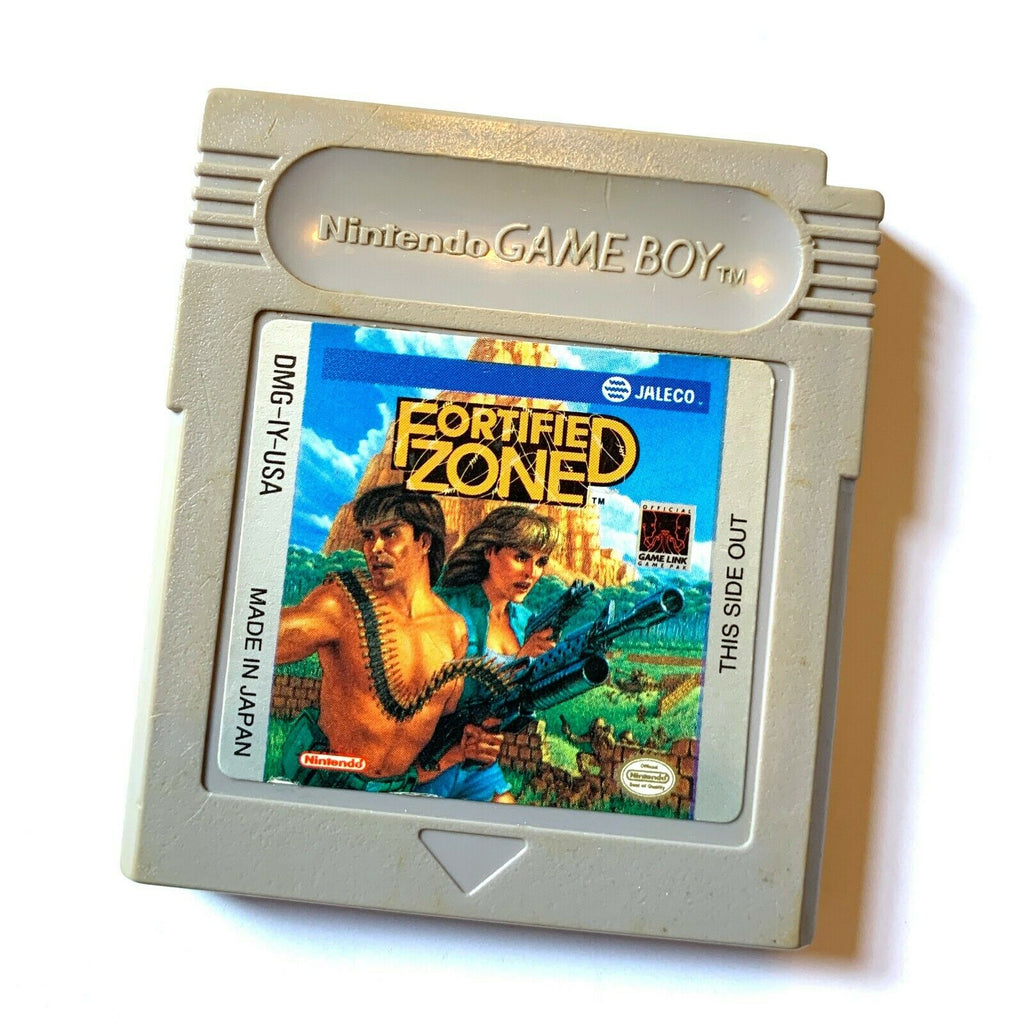Fortified Zone ORIGINAL NINTENDO GAMEBOY GAME Tested WORKING Authentic!