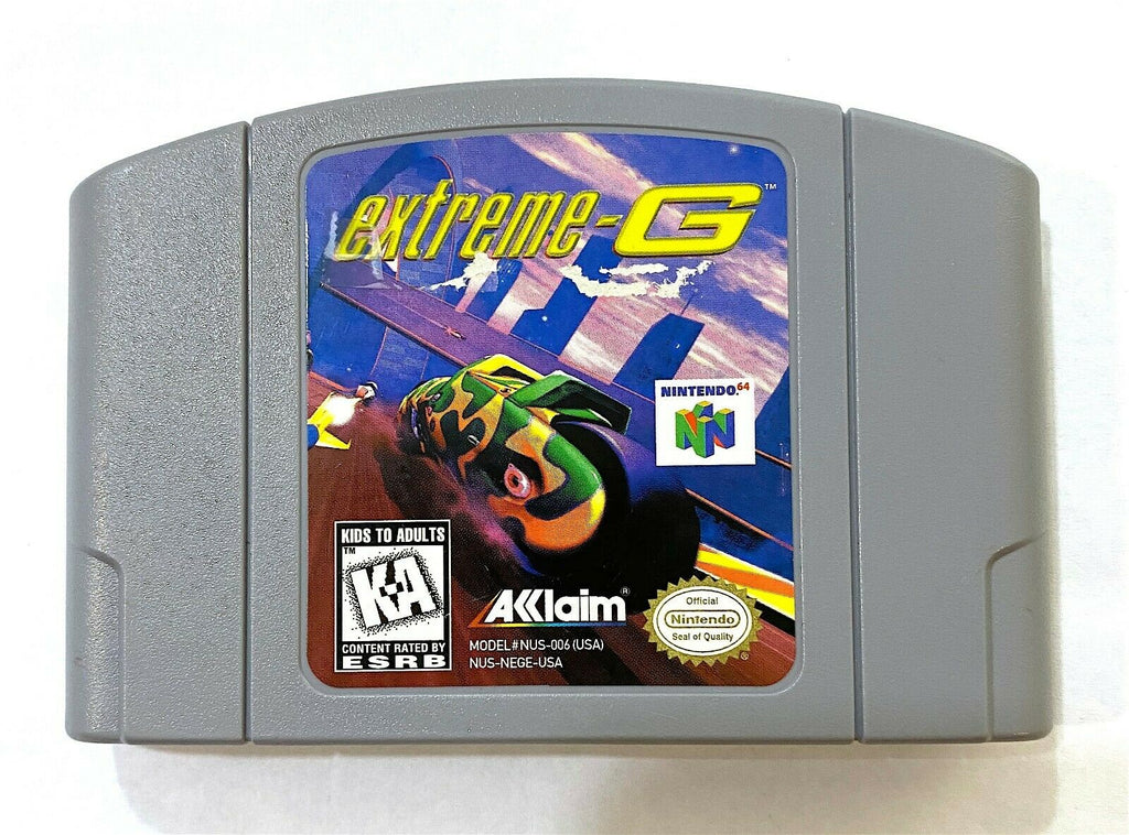 Extreme-G Nintendo 64 N64 Game - Tested - Working - Authentic!