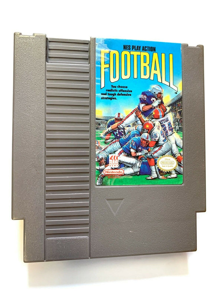 PLAY ACTION FOOTBALL Original NINTENDO NES GAME Tested WORKING Authentic!