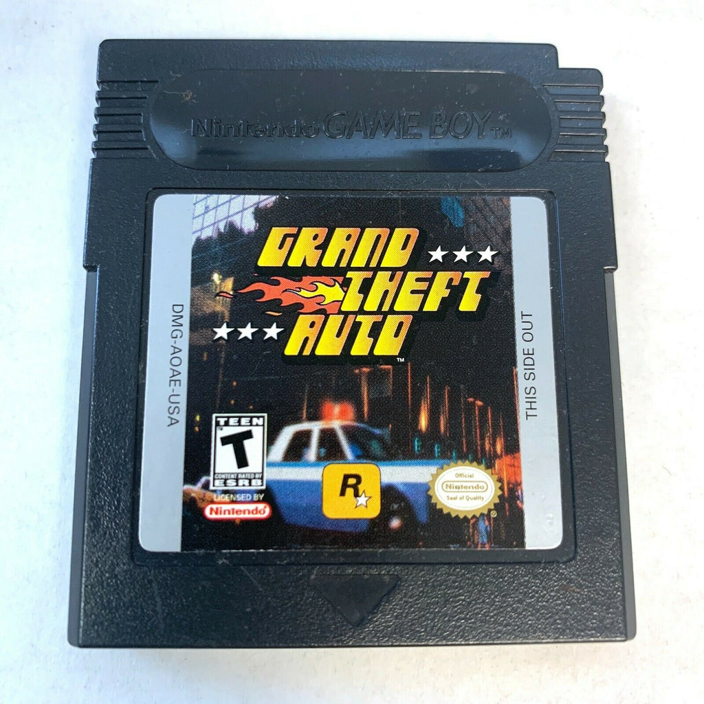 Grand Theft Auto NINTENDO GAMEBOY COLOR GAME Tested + Working AUTHENTIC!