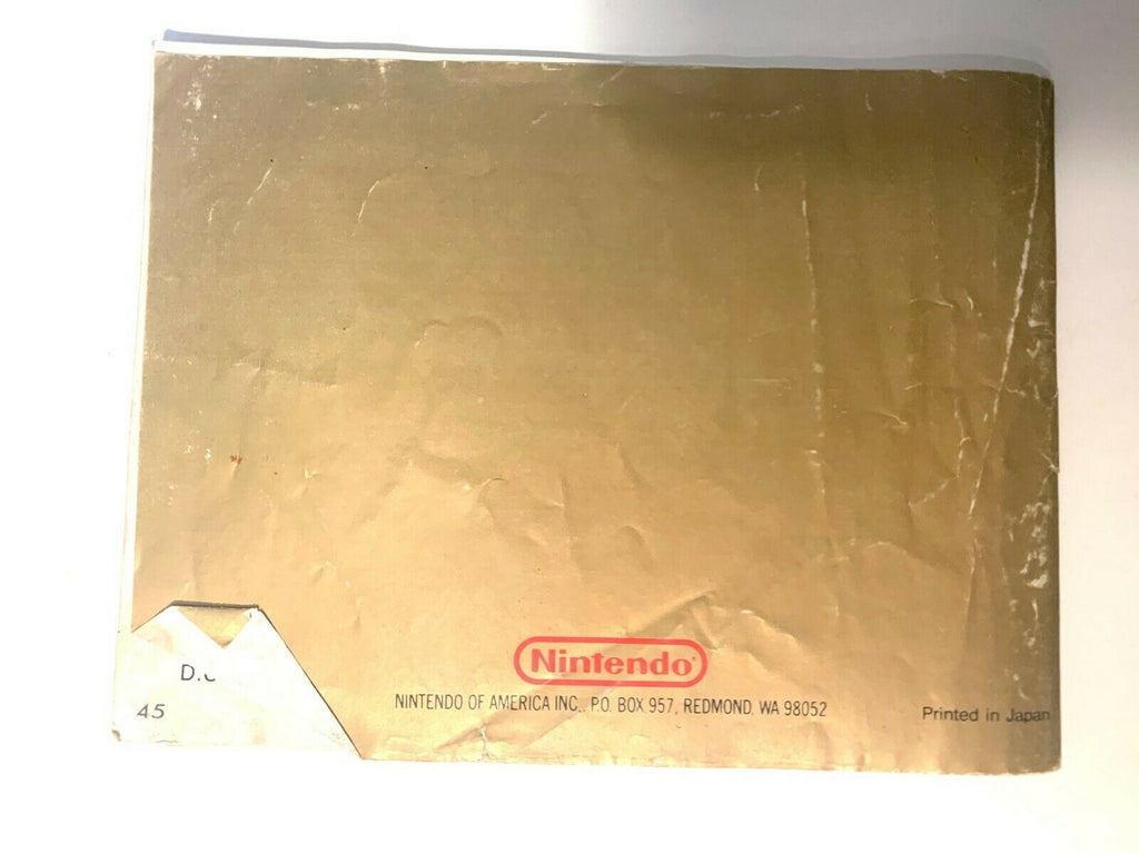 The Legend of Zelda Original Nintendo Instruction Booklet Manual NES-ZL-USA-1