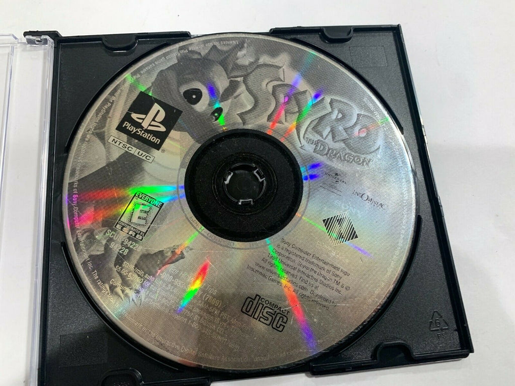 PS1 PlayStation 1 Spyro The year of the Dragon Game PS1 Playstation 1 Game Disc