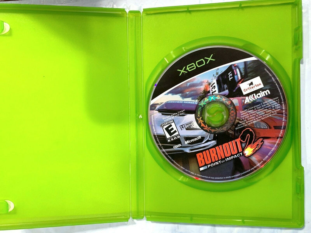 Burnout 2: Point of Impact - Developer's Cut (Microsoft Xbox Game) Tested!