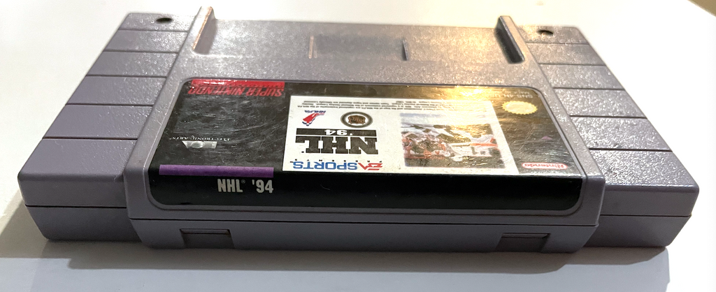 NHL 94 SUPER NINTENDO SNES GAME Tested ++ WORKING ++ AUTHENTIC!
