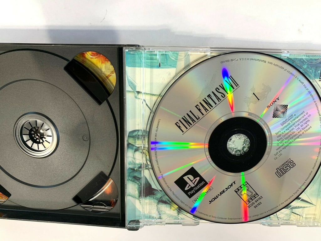 Final Fantasy VII 7 PS1 Sony PlayStation 1 Game