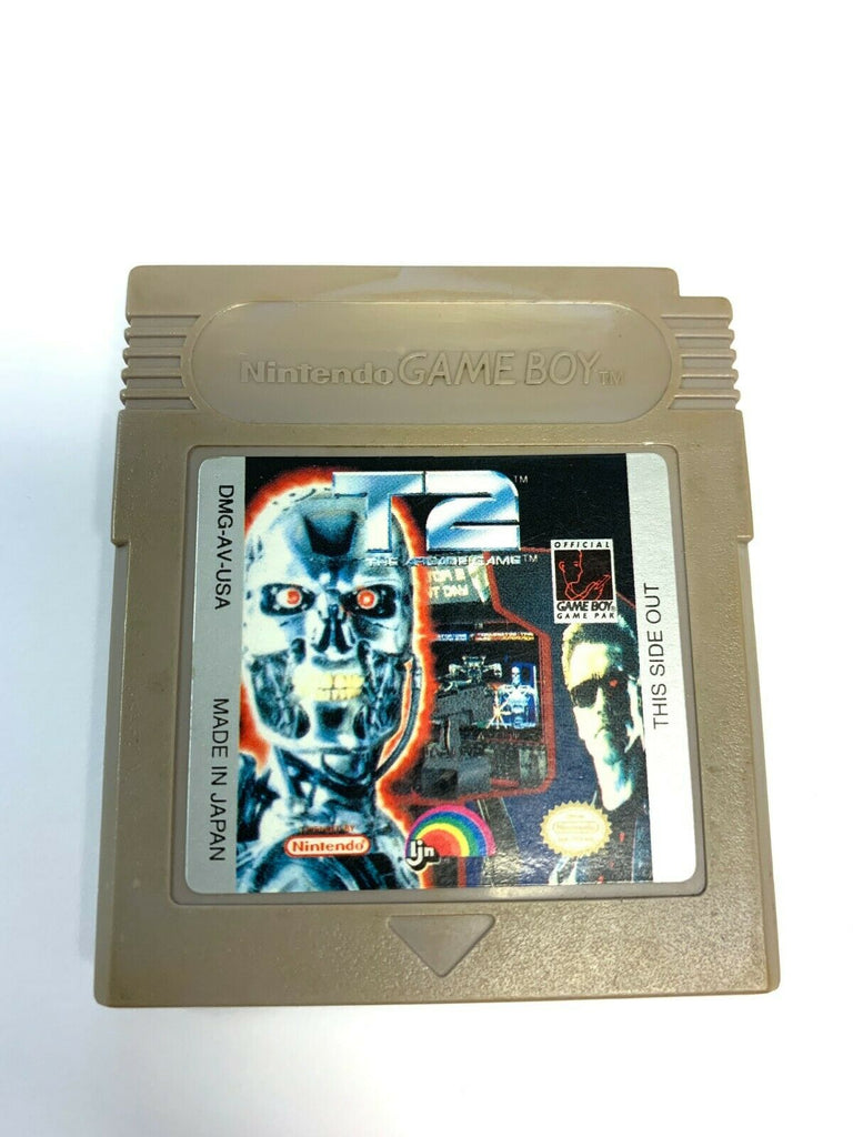 T2 Terminator 2 Arcade Original Nintendo GameBoy Game Tested Working!