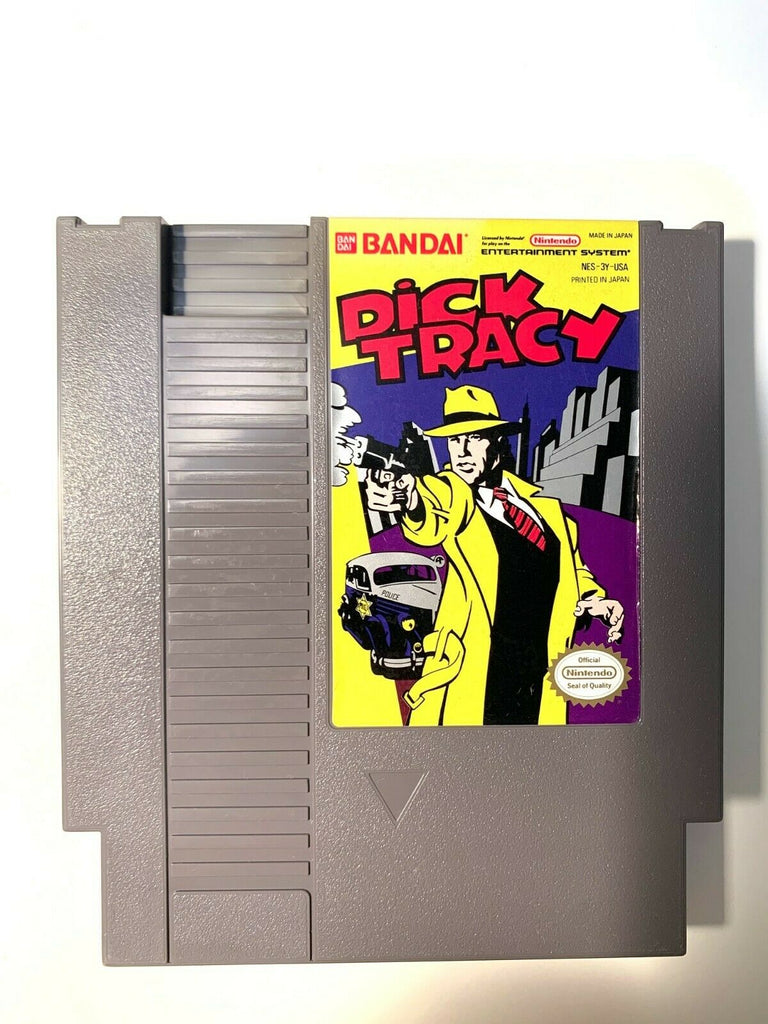 Dick Tracy ORIGINAL NINTENDO NES GAME Tested + Working & Authentic!