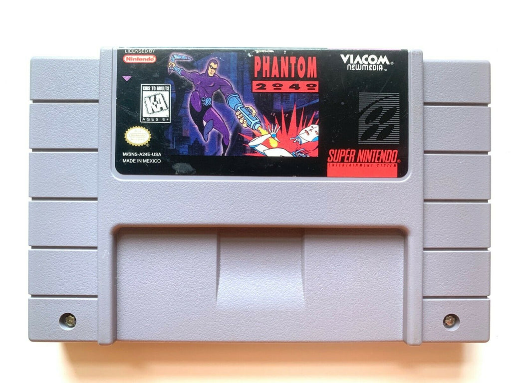 Phantom 2040 SUPER NINTENDO SNES GAME Tested + Working & Authentic!