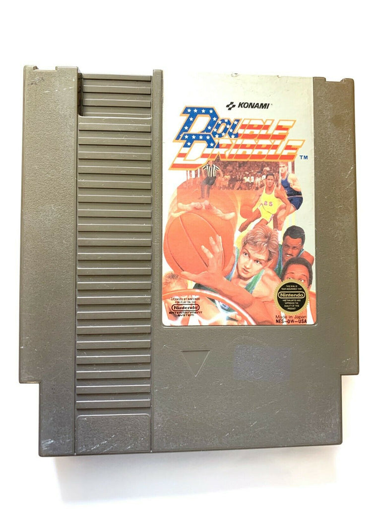 Double Dribble ORIGINAL NINTENDO NES GAME Tested + Working & Authentic!