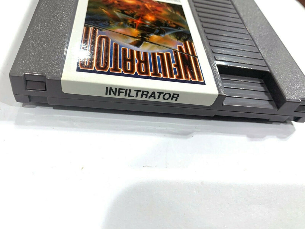 Infiltrator ORIGINAL NINTENDO NES GAME CARTRIDGE Tested + Working & Authentic!