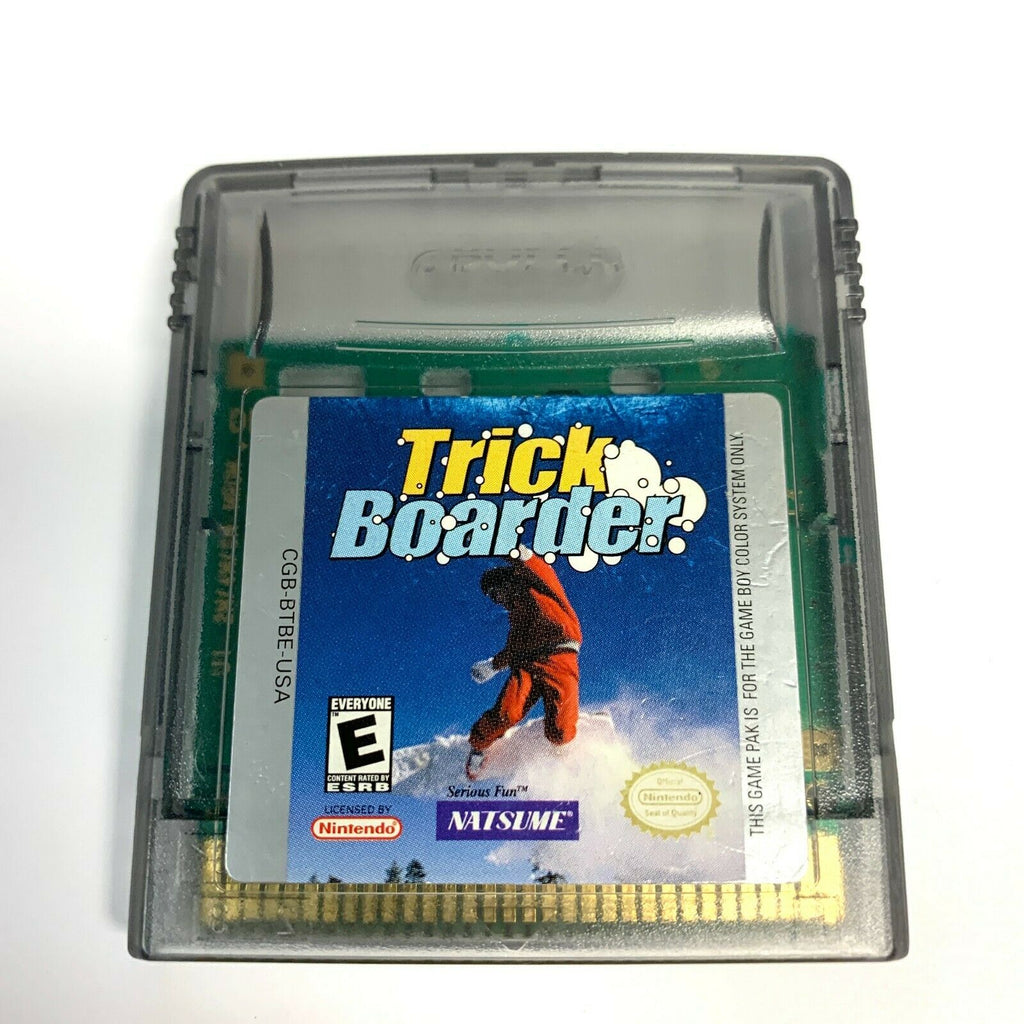Trick Boarder Nintendo GameBoy Color Game Tested WORKING Authentic