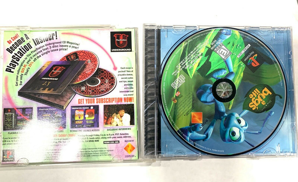 A Bug's Life Sony Playstation 1 PS1 Game