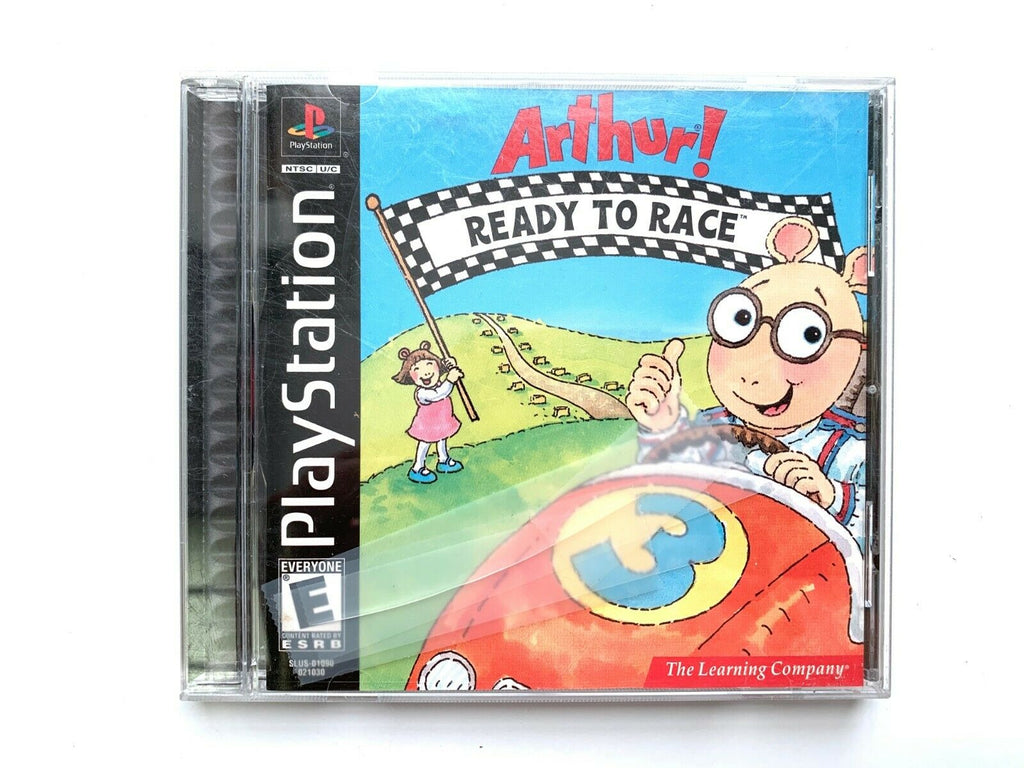 Arthur Ready to Race  (Sony PlayStation 1, 2000) PS1 Game TESTED & Complete!