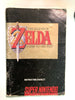 Zelda A Link To The Past SNES Instruction Manual Booklet NO Super Nintendo Game