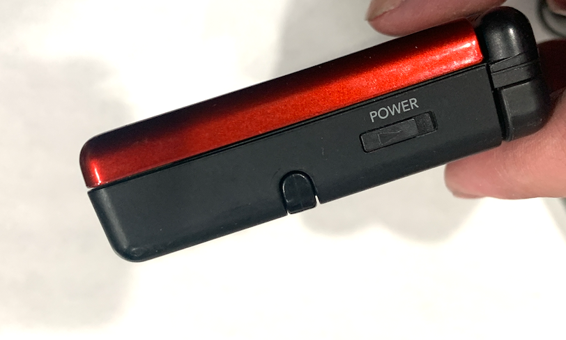 Nintendo DS Lite Console W/Charger USG-001 Crimson Red/Black - GOOD CONDITION
