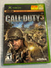 Call of Duty 3 ORIGINAL MICROSOFT XBOX Game w/ Case Tested WORKING