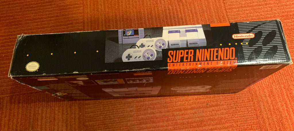 Super Nintendo SNES Entertainment System Console Original Box & Styrofoam Insert