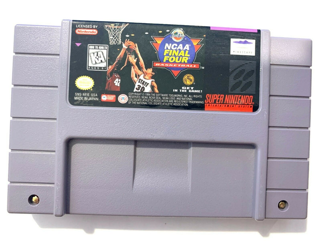 Ncaa Final Four Basketball (Super Nintendo SNES) TESTED Working & Authentic!