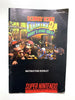 Donkey Kong Country 2 SNES Instruction Manual Super Nintendo Book Diddy's Quest