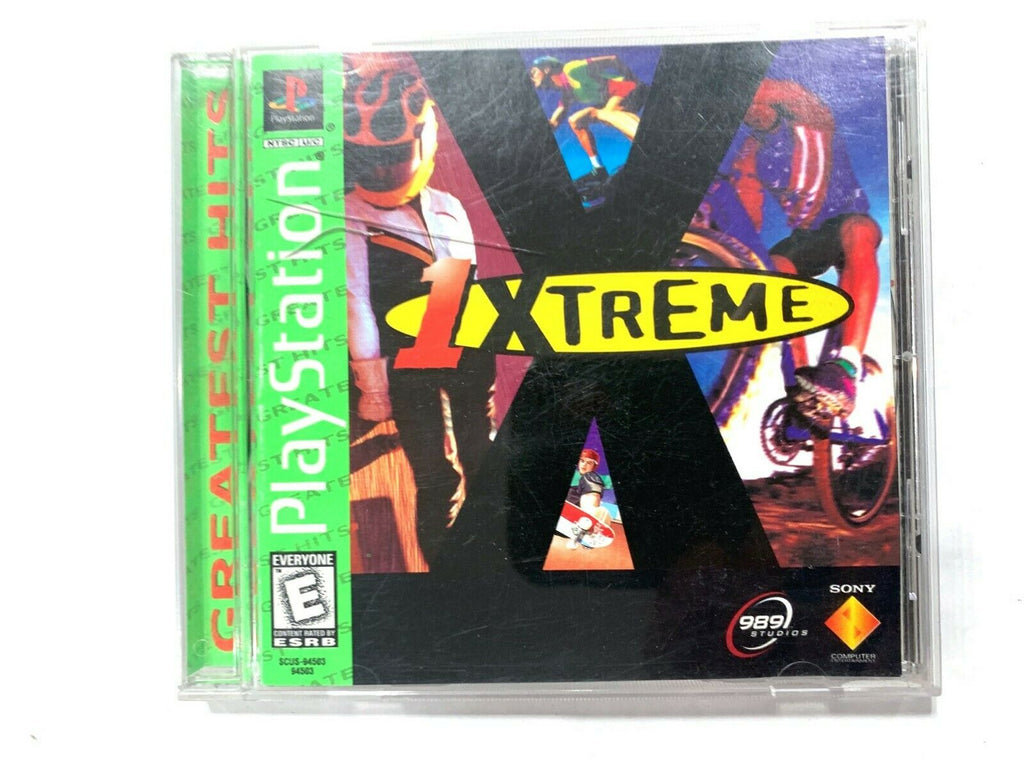 ESPN Extreme Games / 1Xtreme (Sony PlayStation 1 PS1, 1995) COMPLETE CIB Tested!