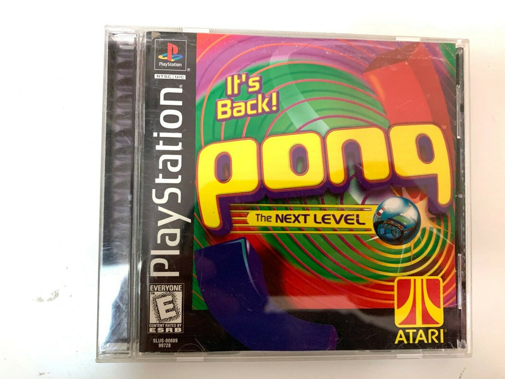 Pong: The Next Level (Sony PlayStation 1 PS1) *COMPLETE - TESTED & GUARANTEED*