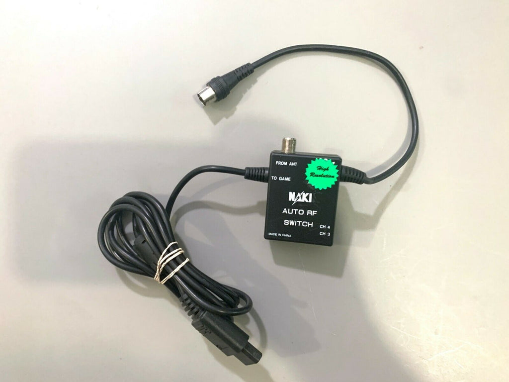 Naki Auto RF Switch For Nintendo 64 SUPER NINTENDO SNES Gamecube Cable Adapter