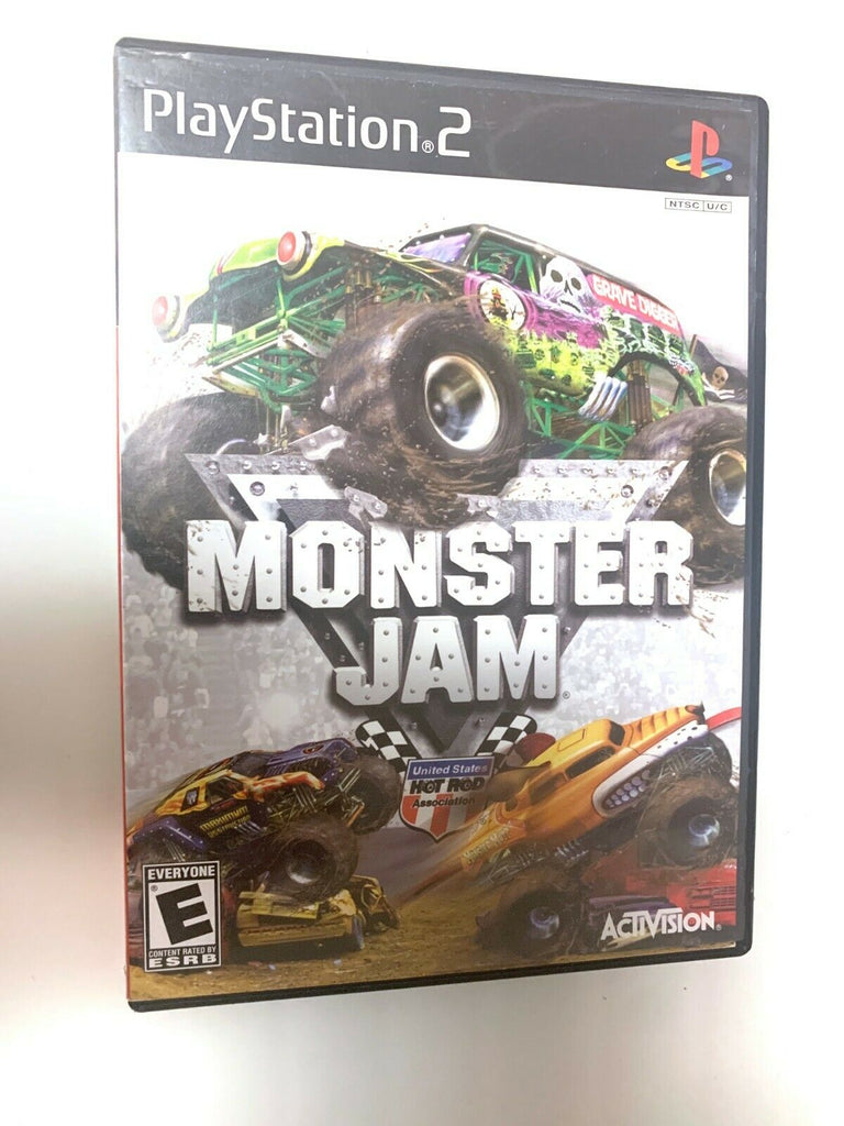 Monster Jam PS2 PlayStation 2 Game Tested Working COMPLETE!