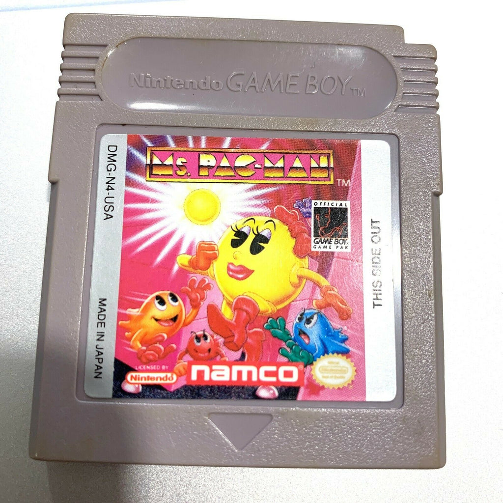 .Ms. Pac-Man Nintendo Game Boy Original Gameboy - Tested & Working