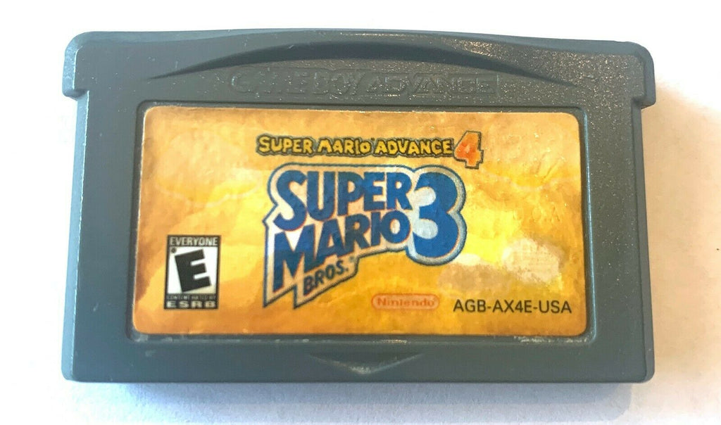 Super Mario Advance 4: Super Mario Bros. 3 (Game Boy Advance) Working AUTHENTIC