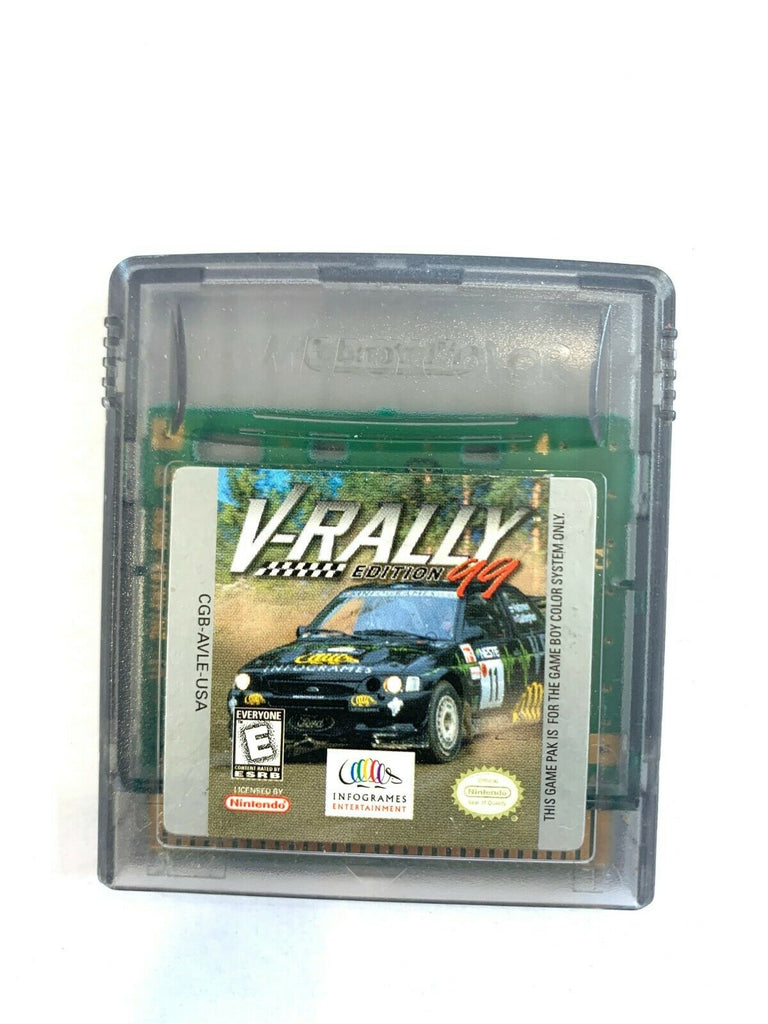 V-Rally Edition 99 NINTENDO GAMEBOY COLOR Tested + Working & Authentic!