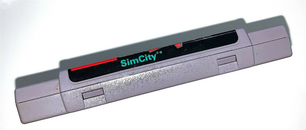 SimCity Super Nintendo Entertainment System SNES Sim City Tested Working!