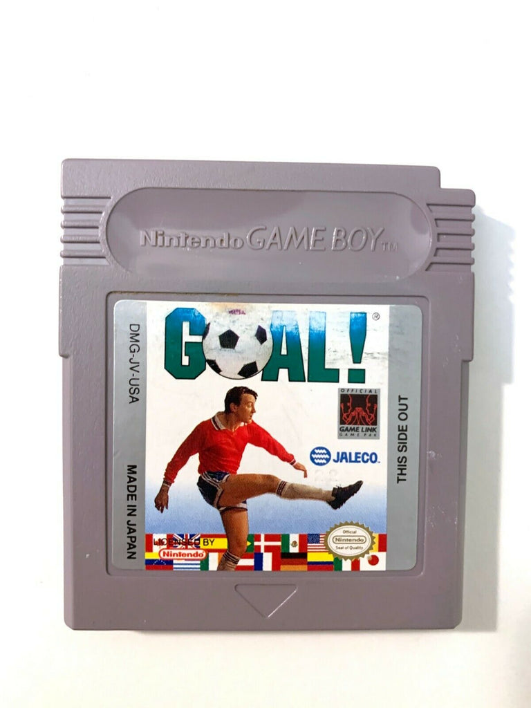 Goal (Soccer) ORIGINAL NINTENDO GAMEBOY GAME Tested + Working!