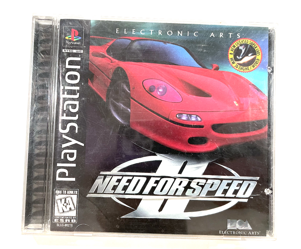 Need for Speed 2 Sony Playstation PS1 Game COMPLETE CIB Tested + Working!