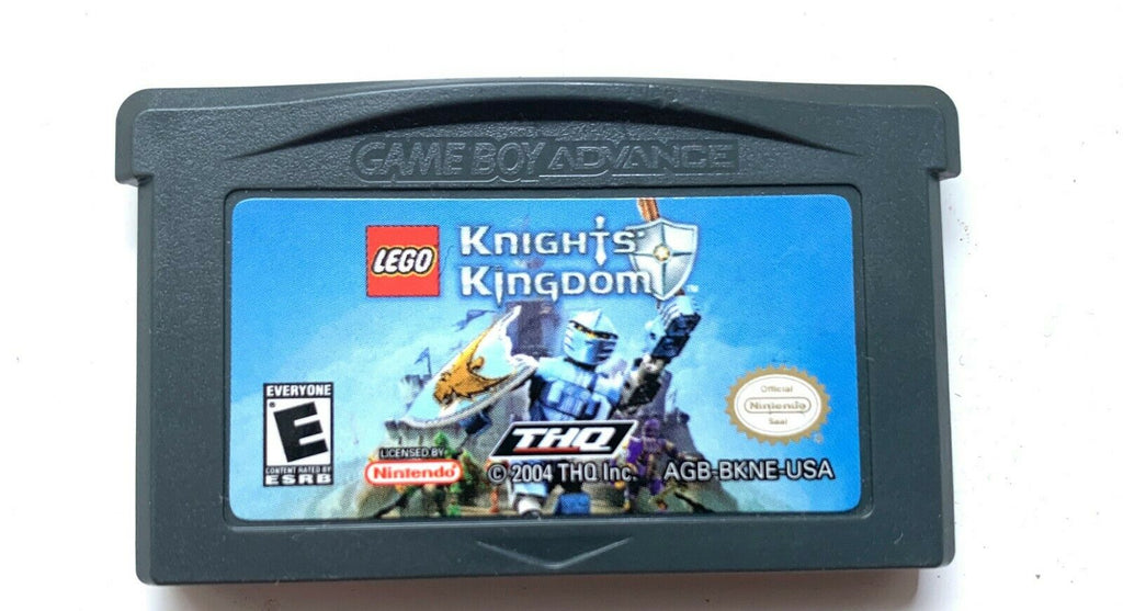 Lego Knights Kingdom Nintendo Gameboy Advance GBA TESTED Working & AUTHENTIC!