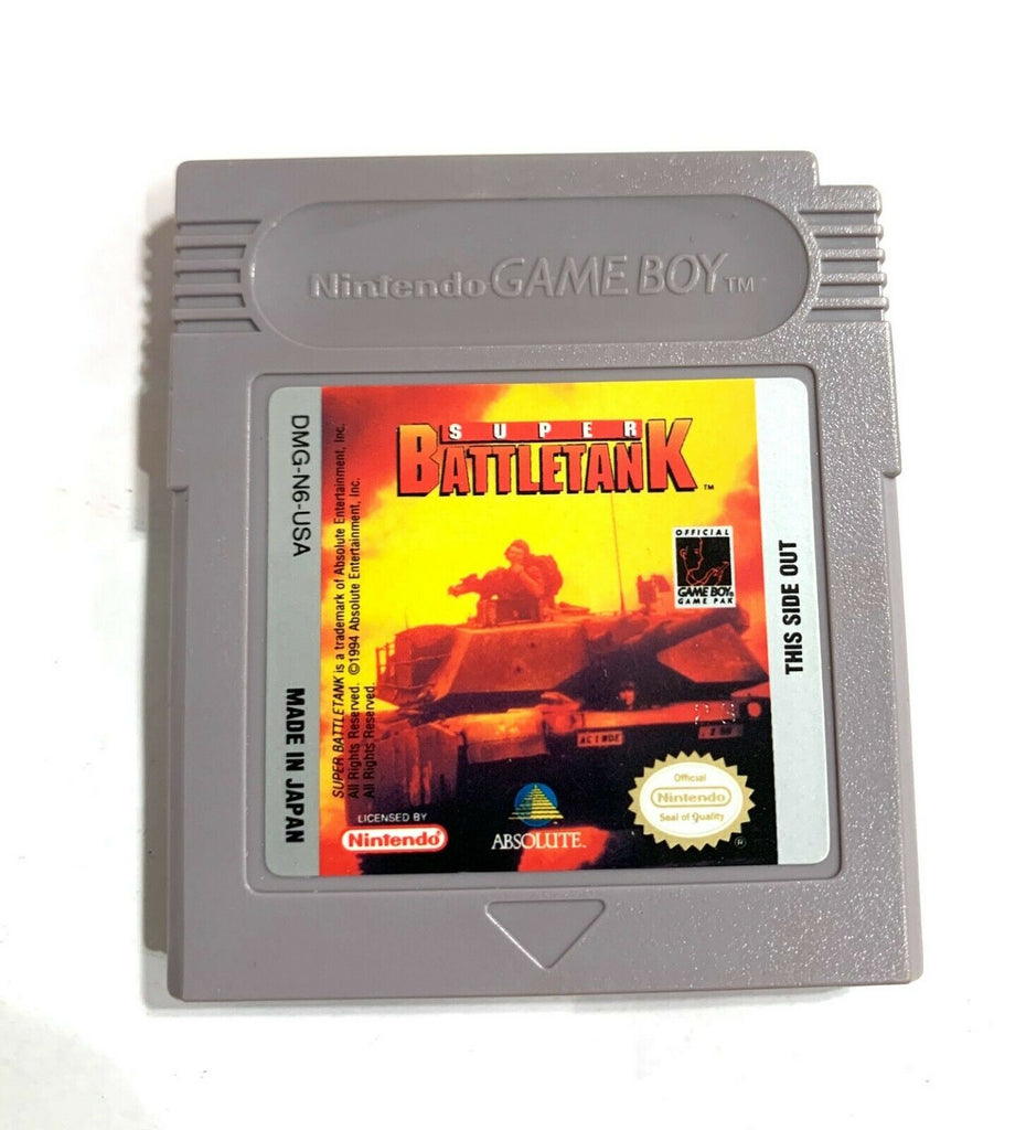 SUPER BATTLETANK Nintendo Gameboy Tested + Working & Authentic!