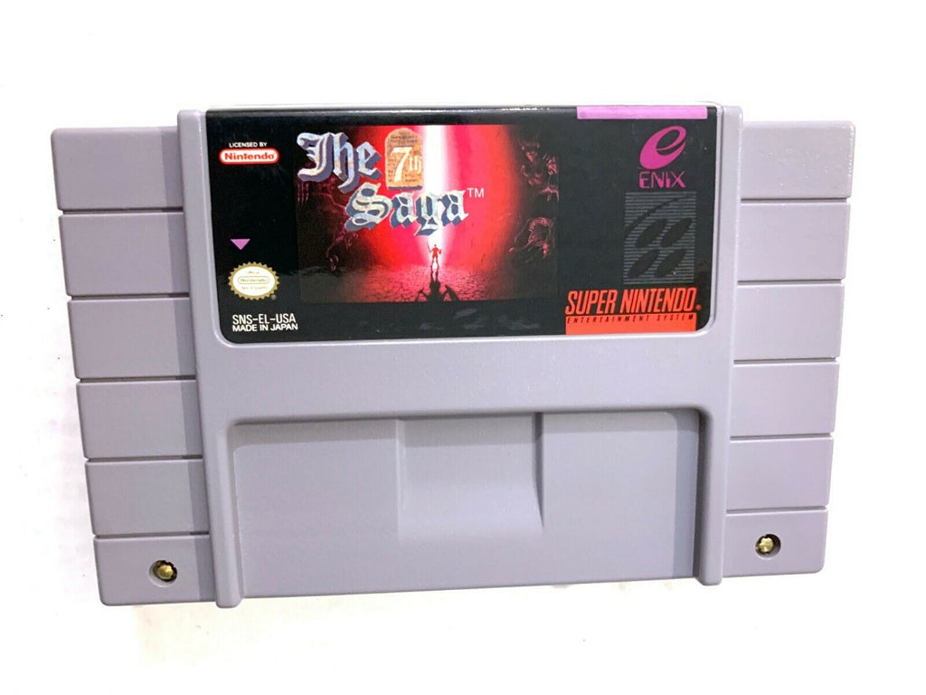 The 7th Saga (Authentic Super Nintendo SNES) Tested - Working - Authentic!