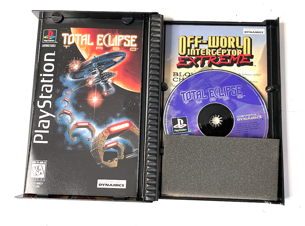 Total Eclipse Turbo (Sony PlayStation 1, 1995) PS1 Complete Long Box ORIGINAL