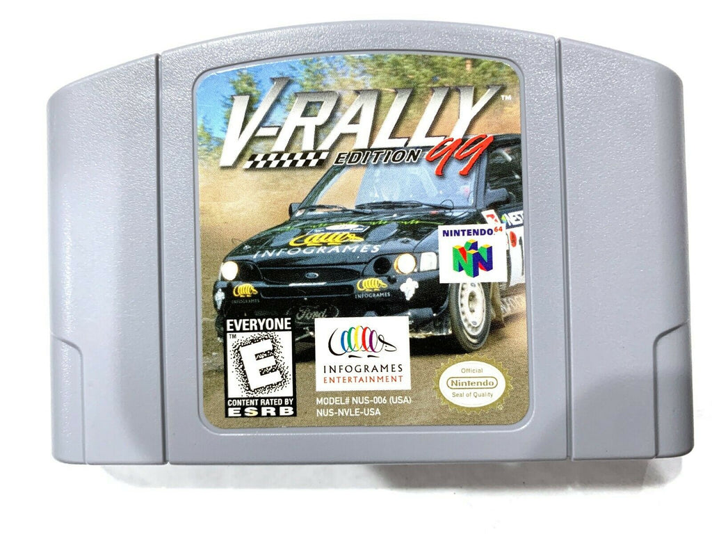 V-Rally Edition 99 NINTENDO 64 N64 Game Tested + Working & Authentic!