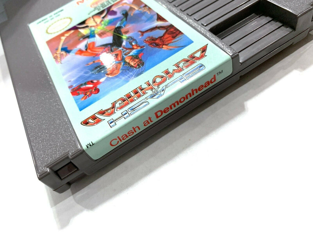 Clash At Demonhead ORIGINAL NES Nintendo Game Tested + Working & AUTHENTIC!