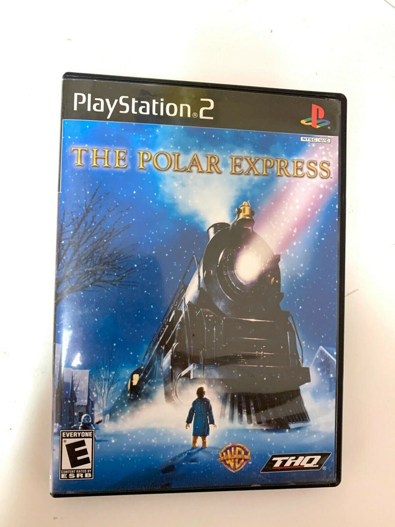 The Polar Express SONY PLAYSTATION 2 PS2 Game w/ Case TESTED + WORKING!