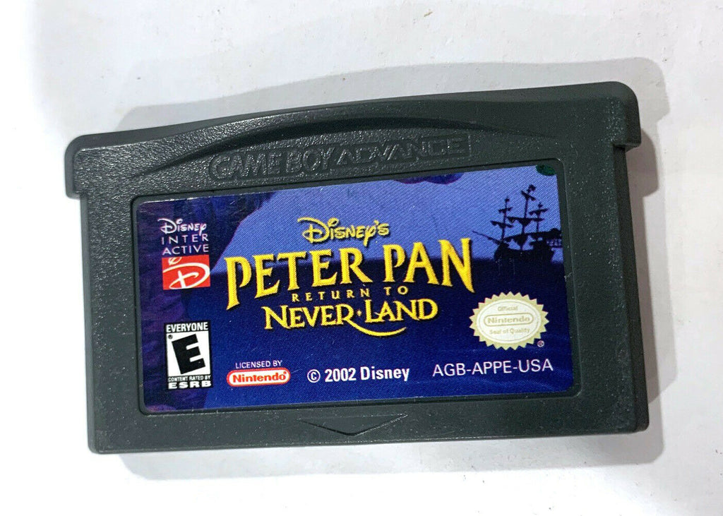*DISNEY'S PETER PAN: RETURN TO NEVER LAND NINTENDO GAMEBOY ADVANCE GBA Tested!