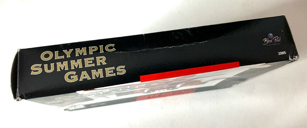 Olympic Summer Games: Atlanta '96 - SNES Super Nintendo Game COMPLETE CIB Rare