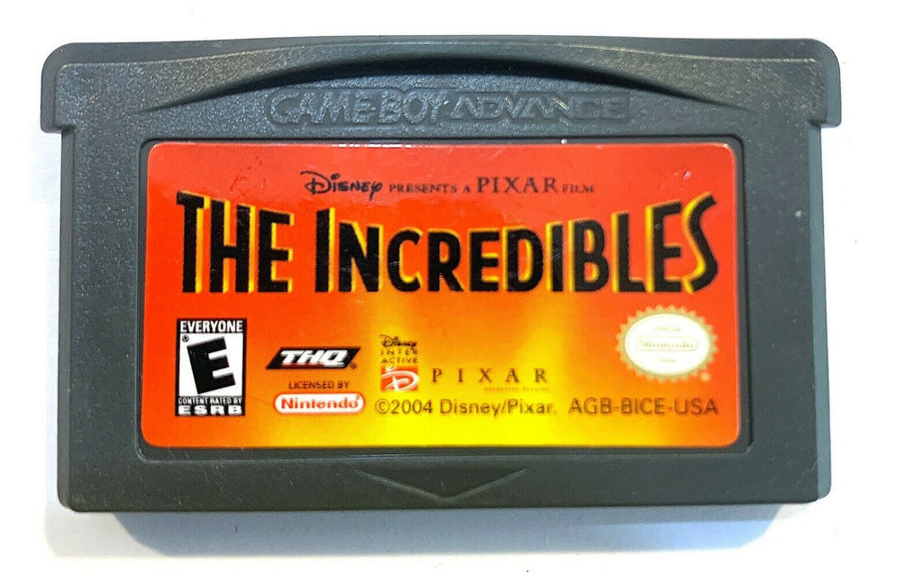 The Incredibles - Game Boy Advance GBA Game Tested + Working & Authentic!