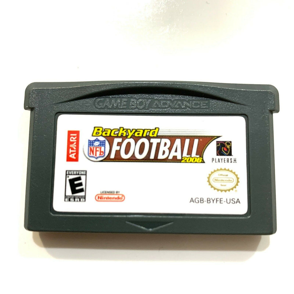 Backyard Football 2006 GameBoy Advance GBA Game - Cleaned, Tested & Working!