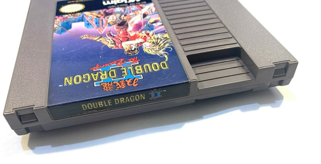 DOUBLE DRAGON II 2 - ORIGINAL NES Nintendo Game - Tested + Working & Authentic!