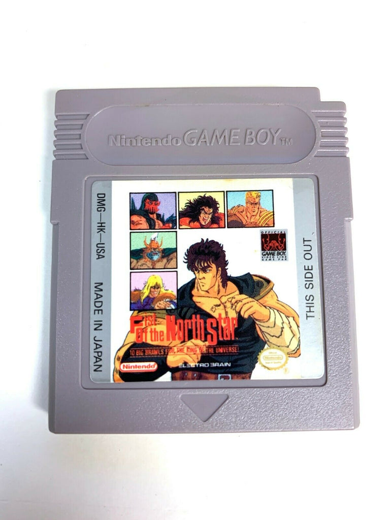 Fist of the North Star ORIGINAL Nintendo Gameboy Game - Tested + Working!