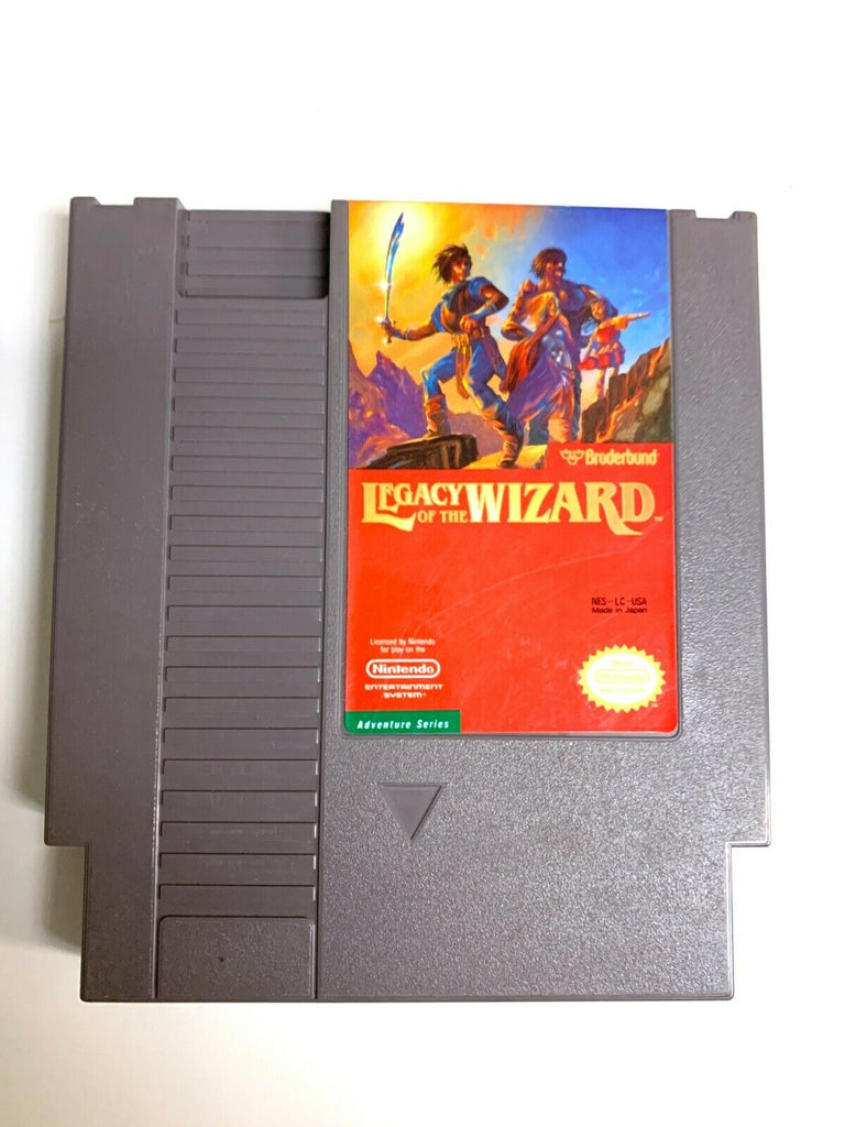 Legacy of the Wizard ORIGINAL NINTENDO NES GAME Tested WORKING & Authentic!