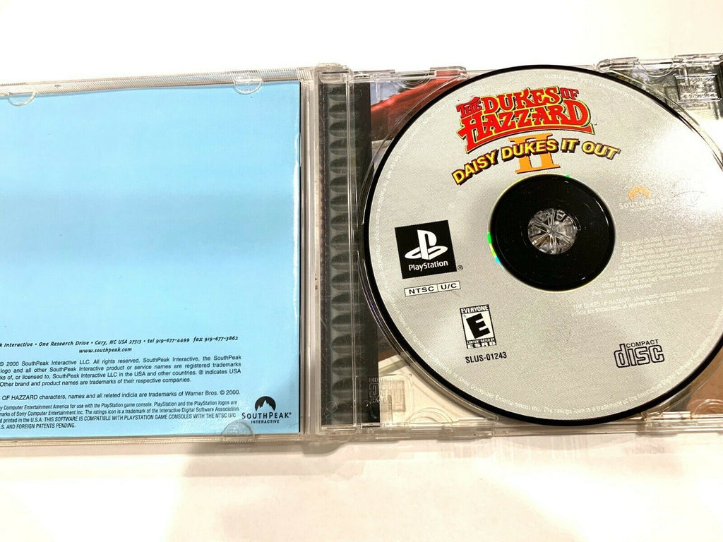 The Dukes of Hazzard II Daisy Dukes It Out PlayStation 1 PS1 COMPLETE CIB Tested