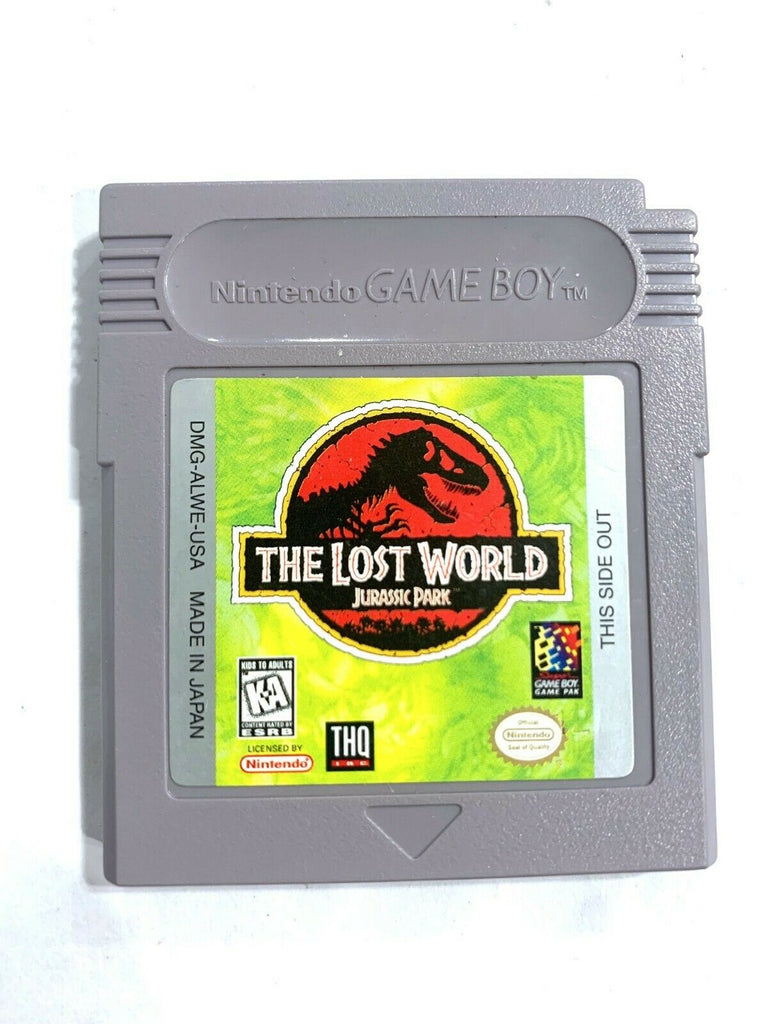 The Lost World Jurassic Park ORIGINAL Nintendo GameBoy Game TESTED WORKING! VG!!